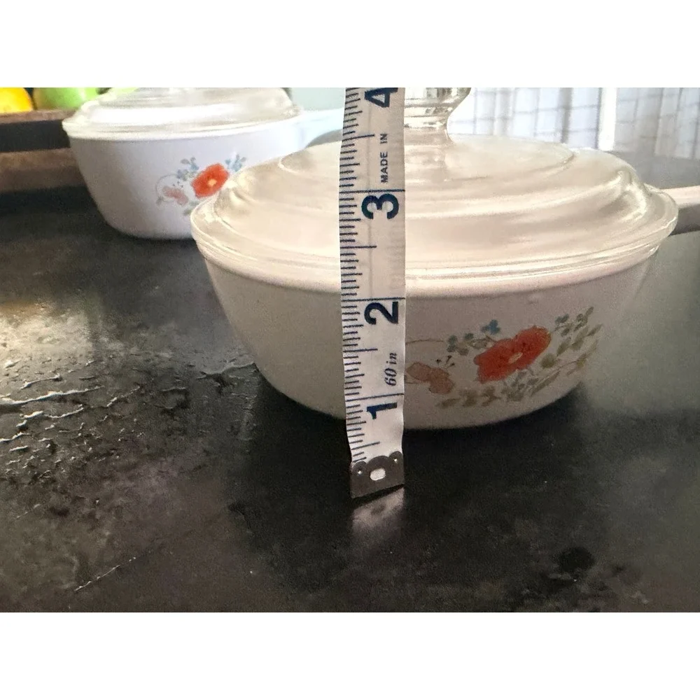 CorningWare  2 Pan Set,  Menuette Series in Wildflower
